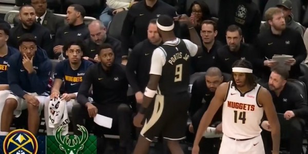 开云APP-百步穿杨！波蒂斯三分命中 帮助雄鹿反超比分打停掘金