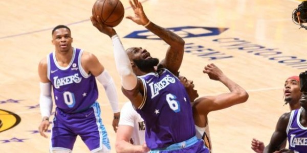 开云-湖人季后赛概率仅0.8%！詹皇冲得分王成唯一安慰？